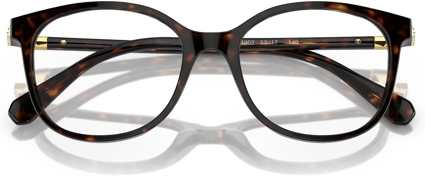 Swarovski Women's Sk2002f Low Bridge Fit Square Prescription Eyewear Frames