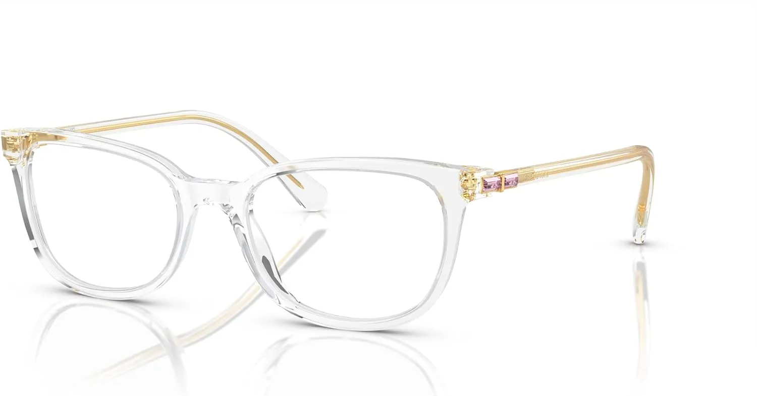 Swarovski Women's Sk2003 Rectangular Prescription Eyewear Frames