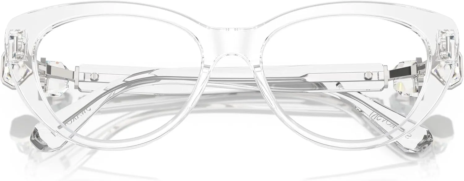 Swarovski Women's Sk2005 Cat Eye Prescription Eyewear Frames