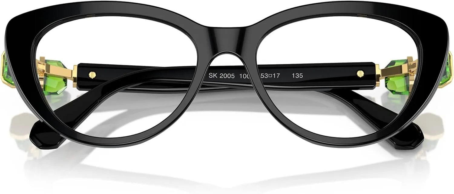 Swarovski Women's Sk2005 Cat Eye Prescription Eyewear Frames