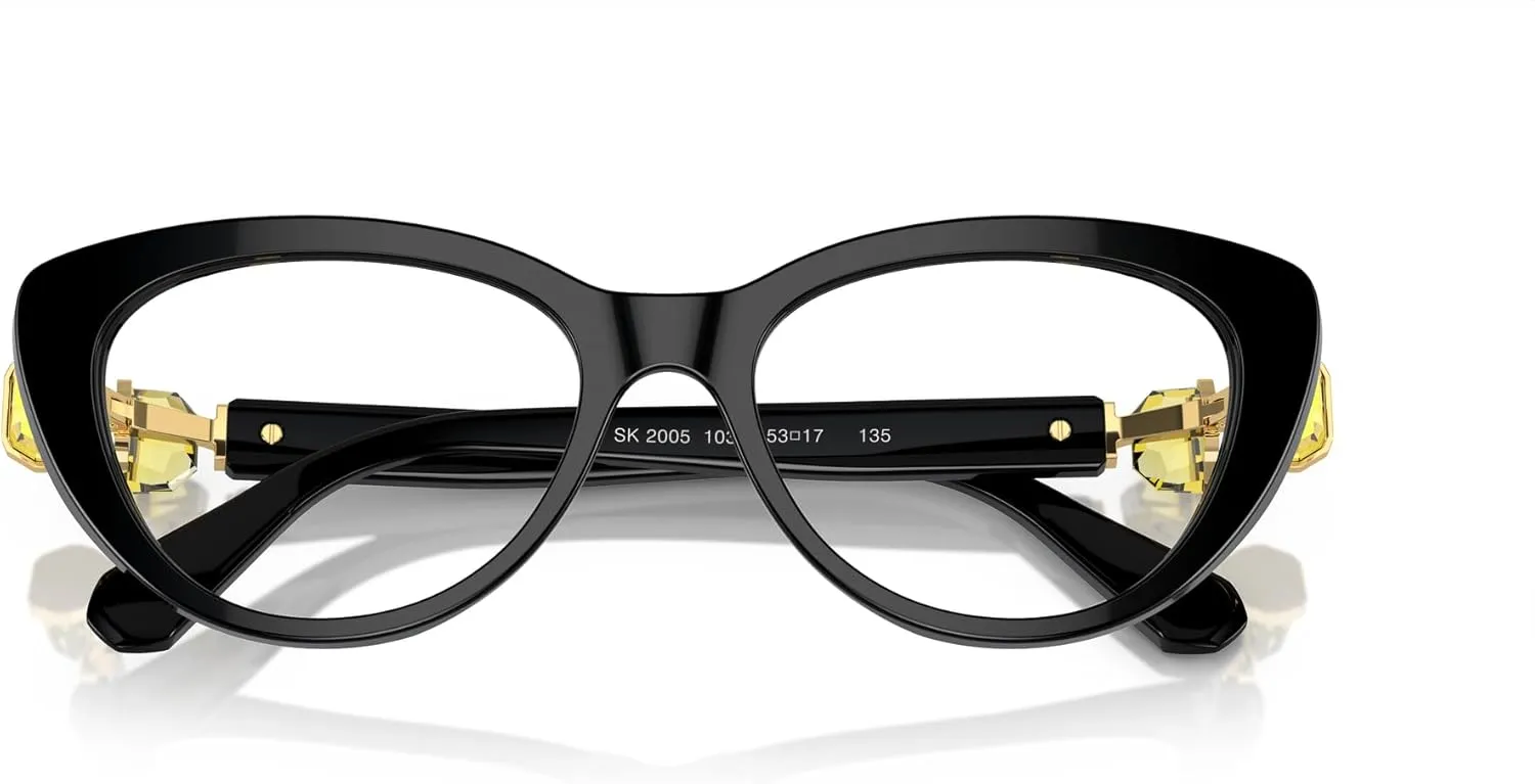 Swarovski Women's Sk2005 Cat Eye Prescription Eyewear Frames