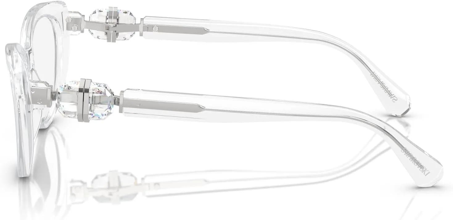Swarovski Women's Sk2005 Cat Eye Prescription Eyewear Frames