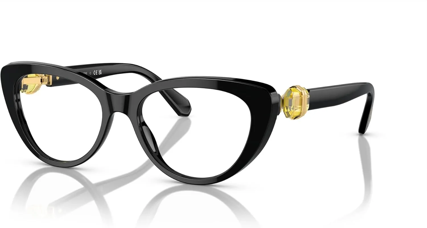 Swarovski Women's Sk2005 Cat Eye Prescription Eyewear Frames