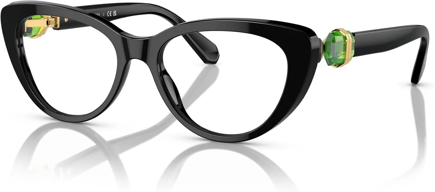 Swarovski Women's Sk2005 Cat Eye Prescription Eyewear Frames