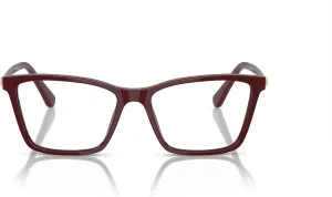 Swarovski Women's Sk2015 Rectangular Prescription Eyewear Frames