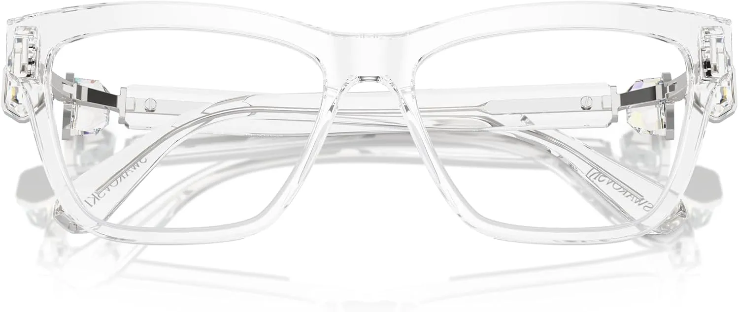 Swarovski Women's Sk2021 Square Prescription Eyewear Frames