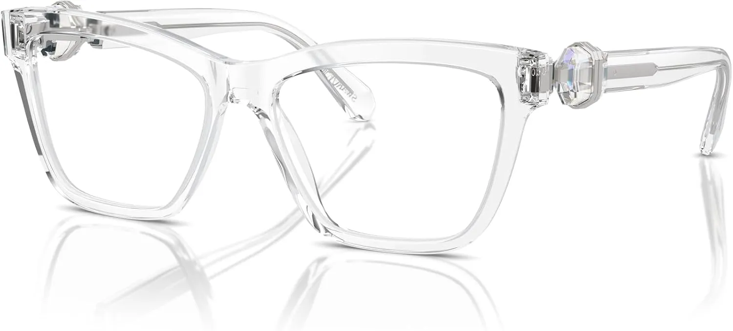 Swarovski Women's Sk2021 Square Prescription Eyewear Frames