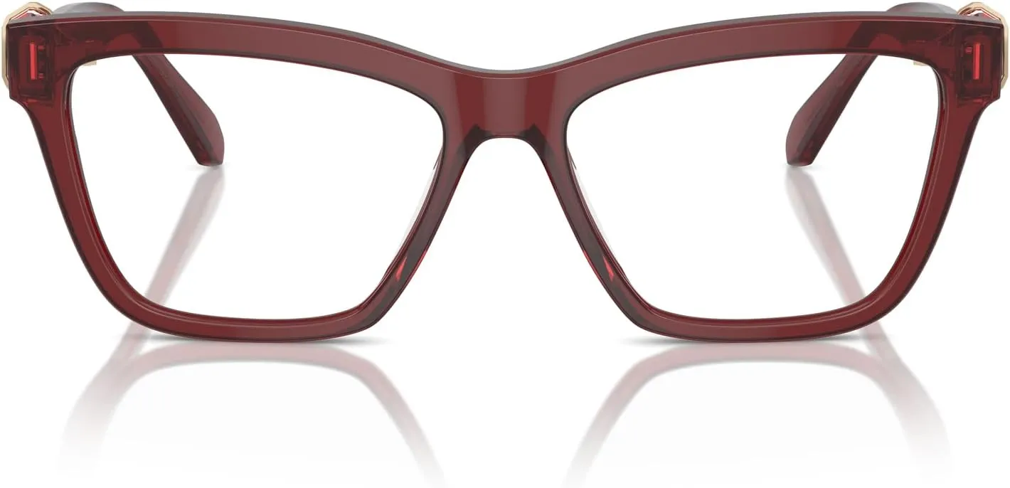 Swarovski Women's Sk2021 Square Prescription Eyewear Frames