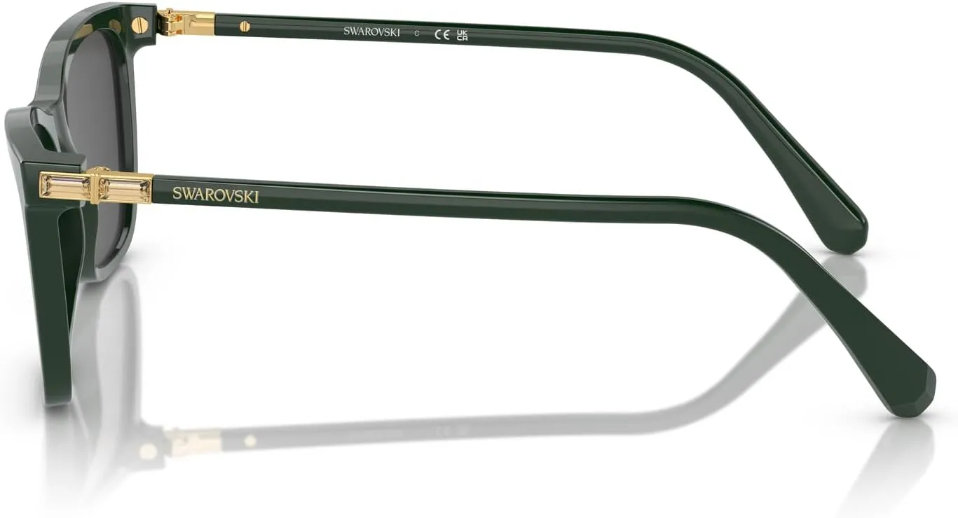Swarovski Women's Sk6004 Rectangular Sunglasses