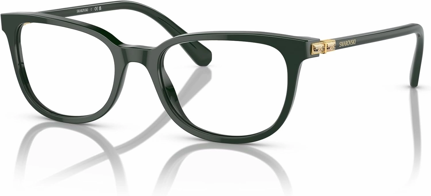Swarovski Women's Sk2003 Rectangular Prescription Eyewear Frames