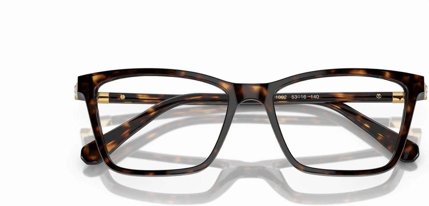Swarovski Women's Sk2015 Rectangular Prescription Eyewear Frames