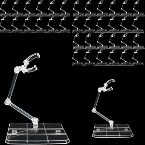 TEAMWILL 36pcs Adjustable Action Figure Display Holder Base Doll Model Support Stand