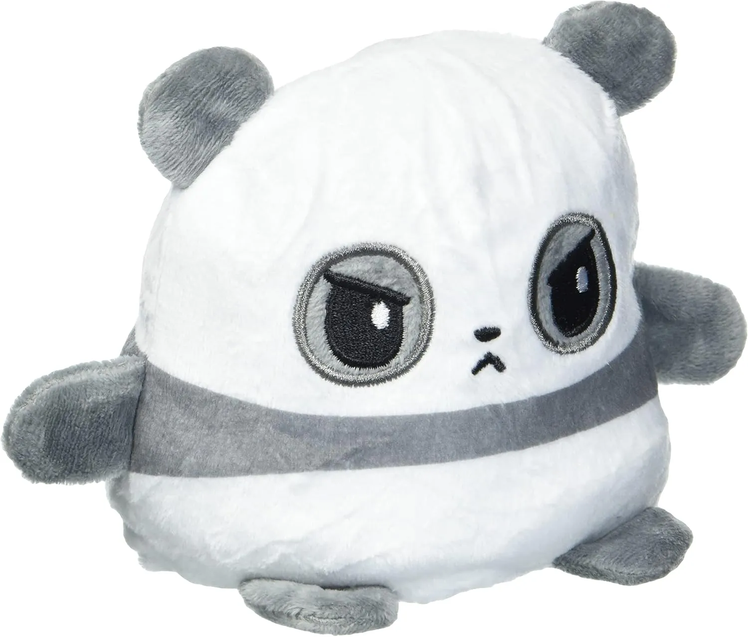 TeeTurtle - Plushmates - Magnetic Reversible Plushies that hold hands when happy - Panda - Huggable and Soft Sensory Fidget Toy Stuffed Animals That Show Your Mood - Gift for Kids and Adults!