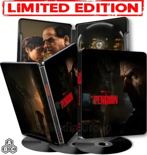 The Penguin Season 1 (Limited Edition SteelBook, Mini-Series) (3-Disc Set) [4K UHD   Blu-ray] [Region Free]
