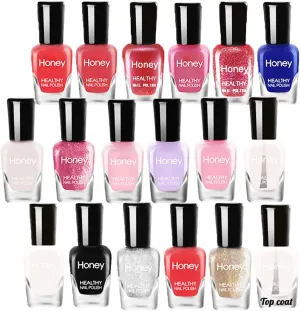Tophany Non Toxic Nail Polish Set, Easy Peel Off and Fast Dry Nail Polish Set for Pack, Eco Friendly & Organic Water Based Nail Polish for Women,Teens (18 Bottles)
