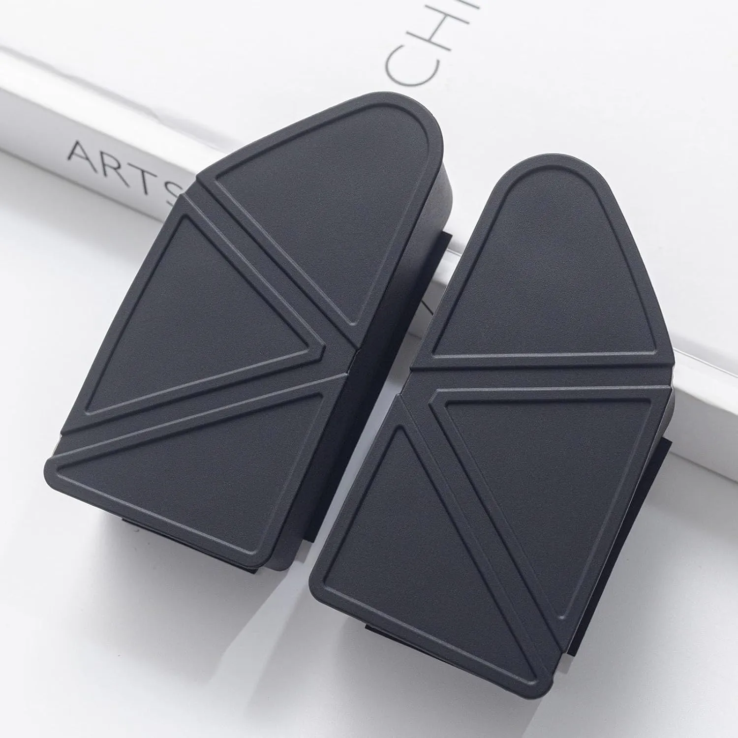 TOPINSTALL Upgraded Silicone Covers Compatible with 2019-2025 Silverado/Sierra 1500 and 2020-2025 Chevy Silverado/GMC Sierra 2500HD 3500HD, Pocket Hole Caps Plugs Won't Pop Out-2PCS