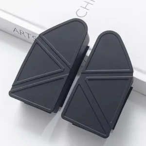 TOPINSTALL Upgraded Silicone Covers Compatible with 2019-2025 Silverado/Sierra 1500 and 2020-2025 Chevy Silverado/GMC Sierra 2500HD 3500HD, Pocket Hole Caps Plugs Won't Pop Out-2PCS