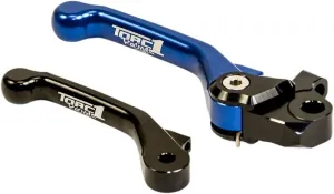 TORC1 Racing Vengeance V2 Flex Front Brake Lever Black/Blue for Yamaha WR450F 2003-2009