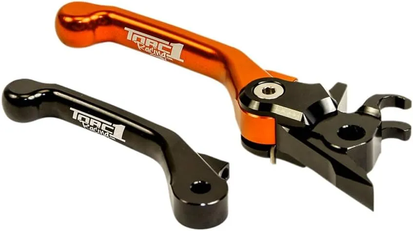 TORC1 Racing Vengeance V2 Flex Front Brake Lever Black/Orange for KTM 350 EXC-F 2014-2018