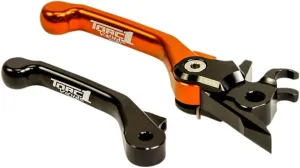 TORC1 Racing Vengeance V2 Flex Front Brake Lever Black/Orange for KTM 350 EXC-F 2014-2018