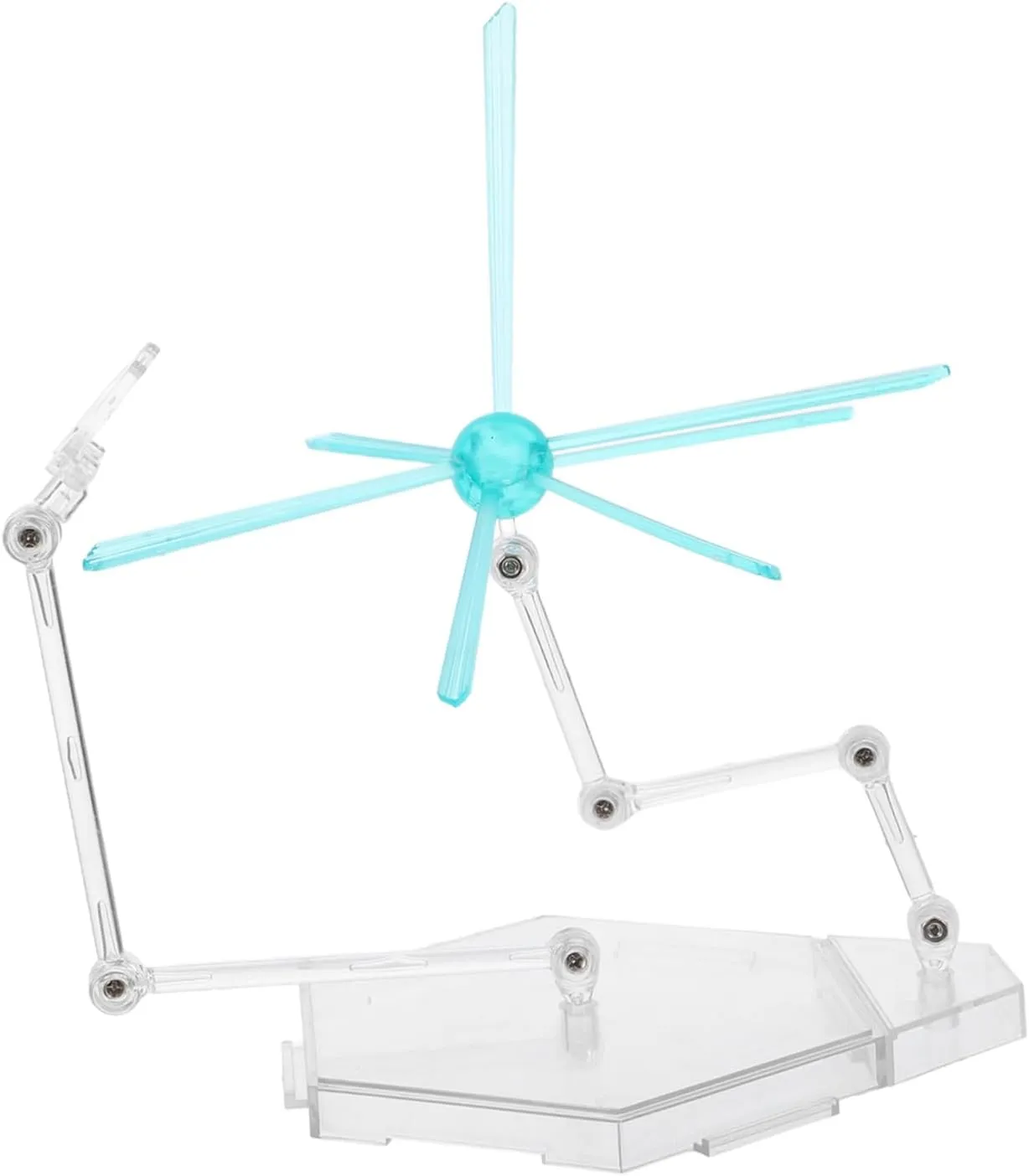 Toyvian 1 Set Action Figure Display Base Sturdy Support Stand for Doll Model User Friendly Assembly Application for Collectible Figures Minimalist Aesthetic Design