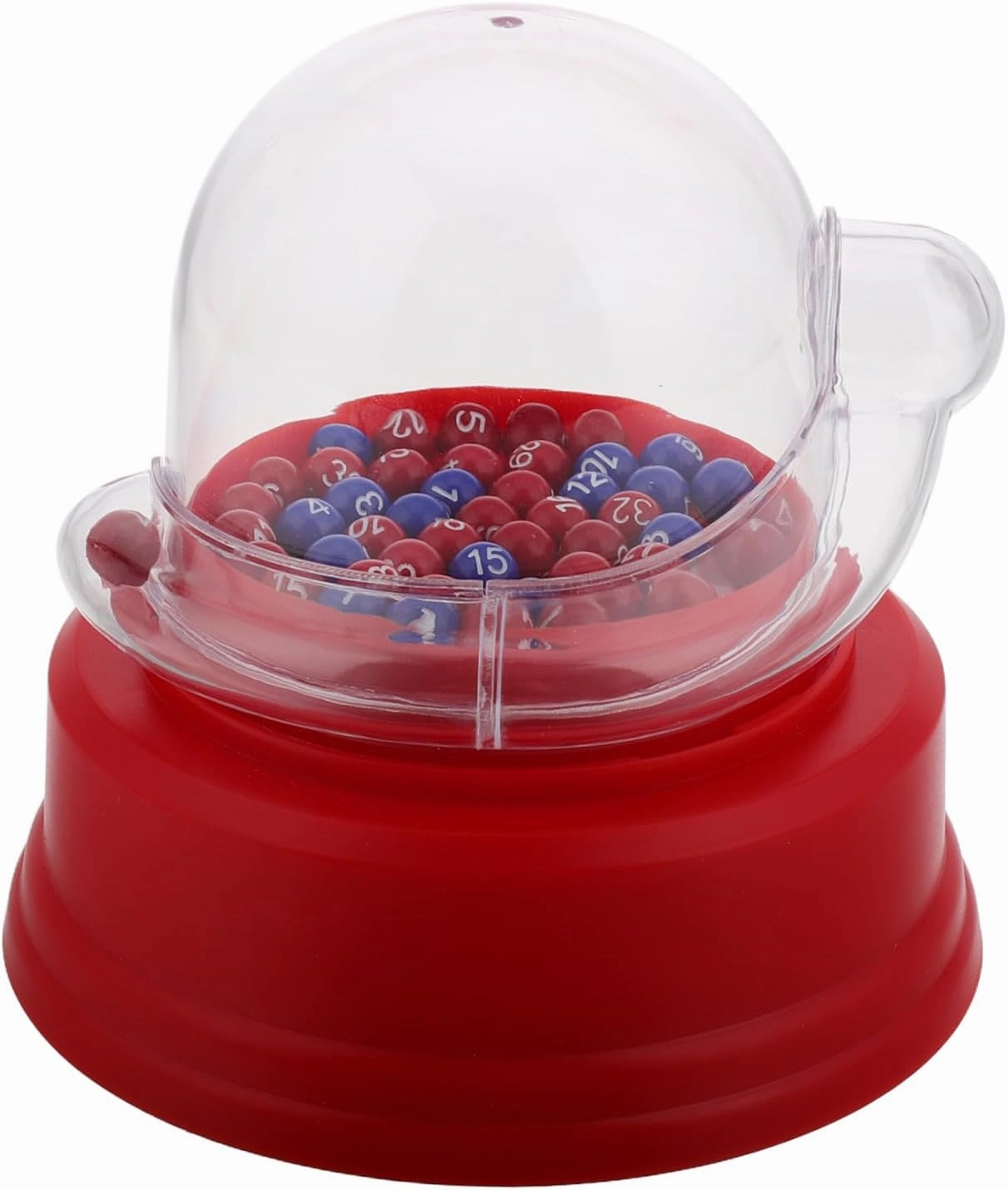 Toyvian Shake Lucky Ball Machine Automatic Mini Lotto Ball Vending Kids Friendly Game Equipment