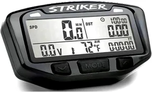 Trail Tech 712-118 Striker Speedometer Digital Gauge Kit with Volt Meter