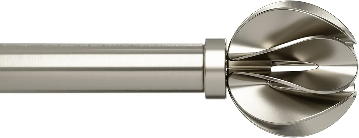 Umbra Blossom Curtain Rod Nickel