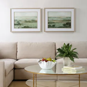 Uttermost Warm Valley Framed Prints Set Of 2
