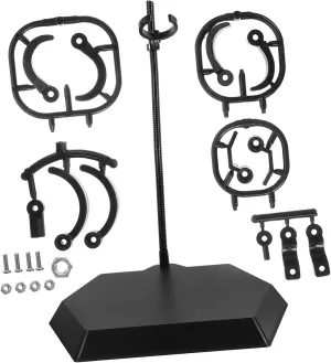 Vaguelly Doll Stand Display Holder Flexible Action Figure Rack for Home Decor Collectibles and Retail Showcases Stable Design
