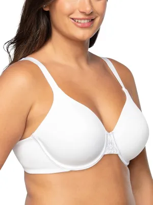 Vanity Fair Women's Full Figure Beauty Back Smoothing Bra, 4 Way Stretch Fabric, Lightly Lined Cups up to H