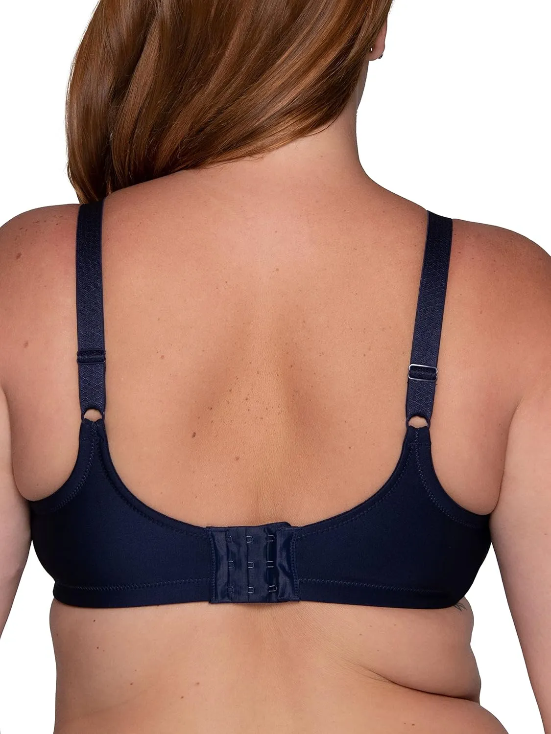 Vanity Fair Women's Full Figure Beauty Back Smoothing Bra, 4 Way Stretch Fabric, Lightly Lined Cups up to H