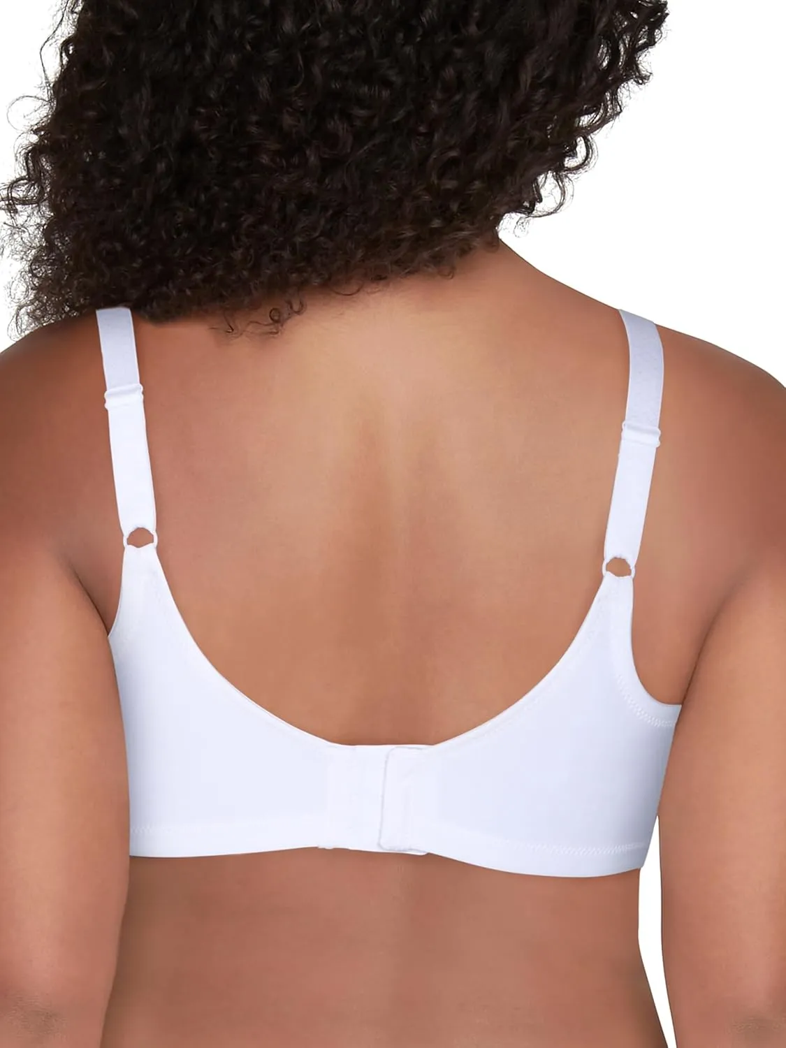 Vanity Fair Women's Full Figure Beauty Back Smoothing Bra, 4 Way Stretch Fabric, Lightly Lined Cups up to H