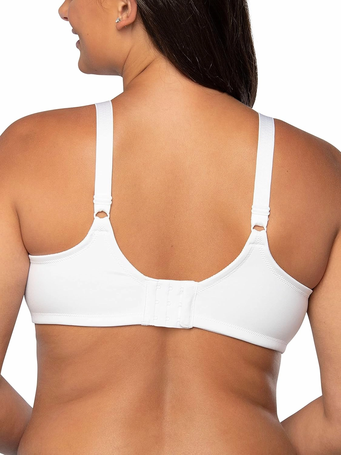 Vanity Fair Women's Full Figure Beauty Back Smoothing Bra, 4 Way Stretch Fabric, Lightly Lined Cups up to H