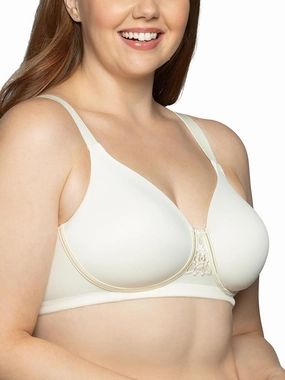Vanity Fair Women's Full Figure Beauty Back Smoothing Bra, 4 Way Stretch Fabric, Lightly Lined Cups up to H