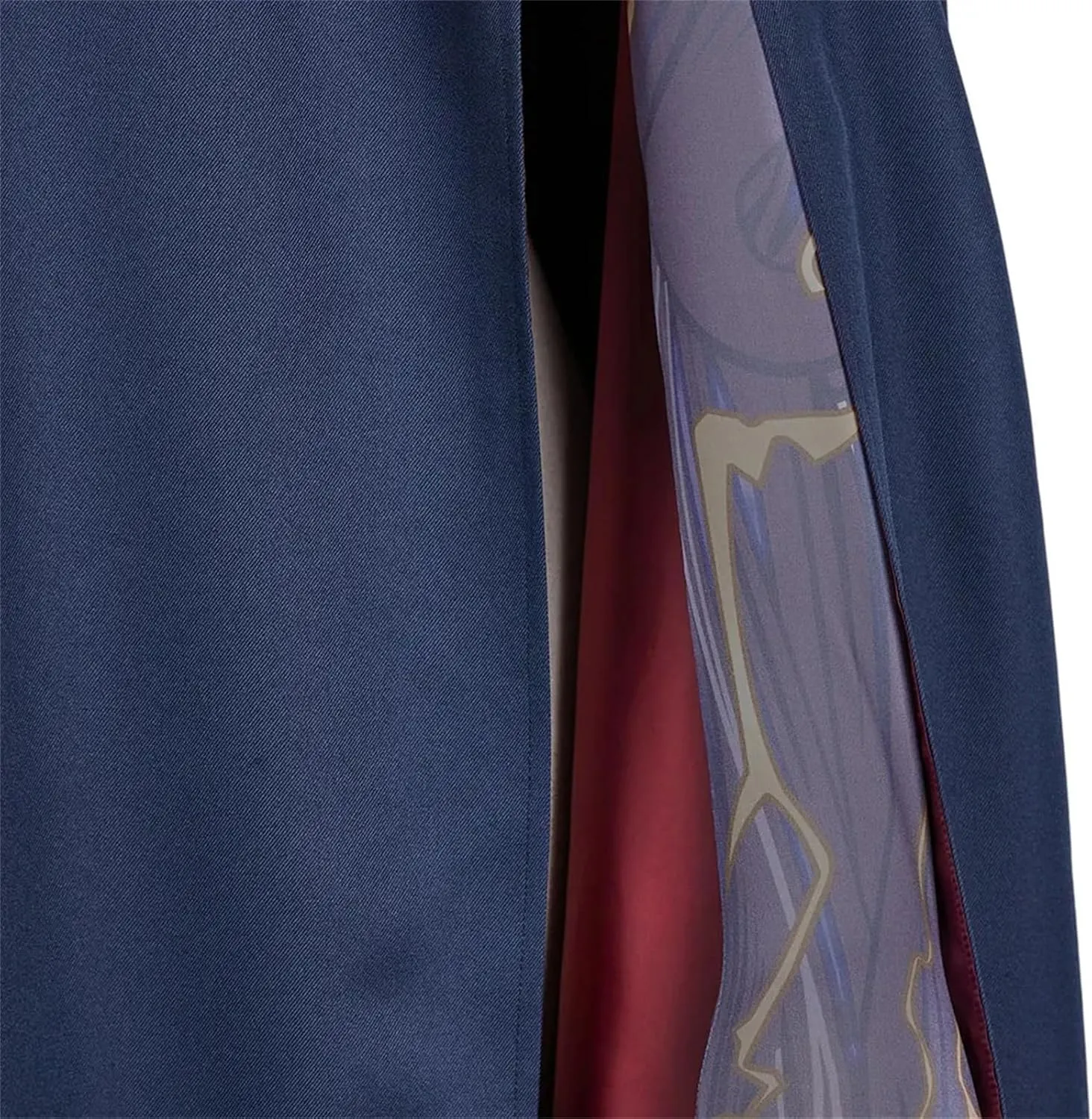 Viktor Cosplay Costume Men Cape Pants with Gloves Full Set for Halloween Party
