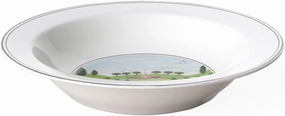 Villeroy & Boch Design Naif Rim Cereal #6-Friend Meeting, 7.75 in, Premium Porcelain, White/Colorful