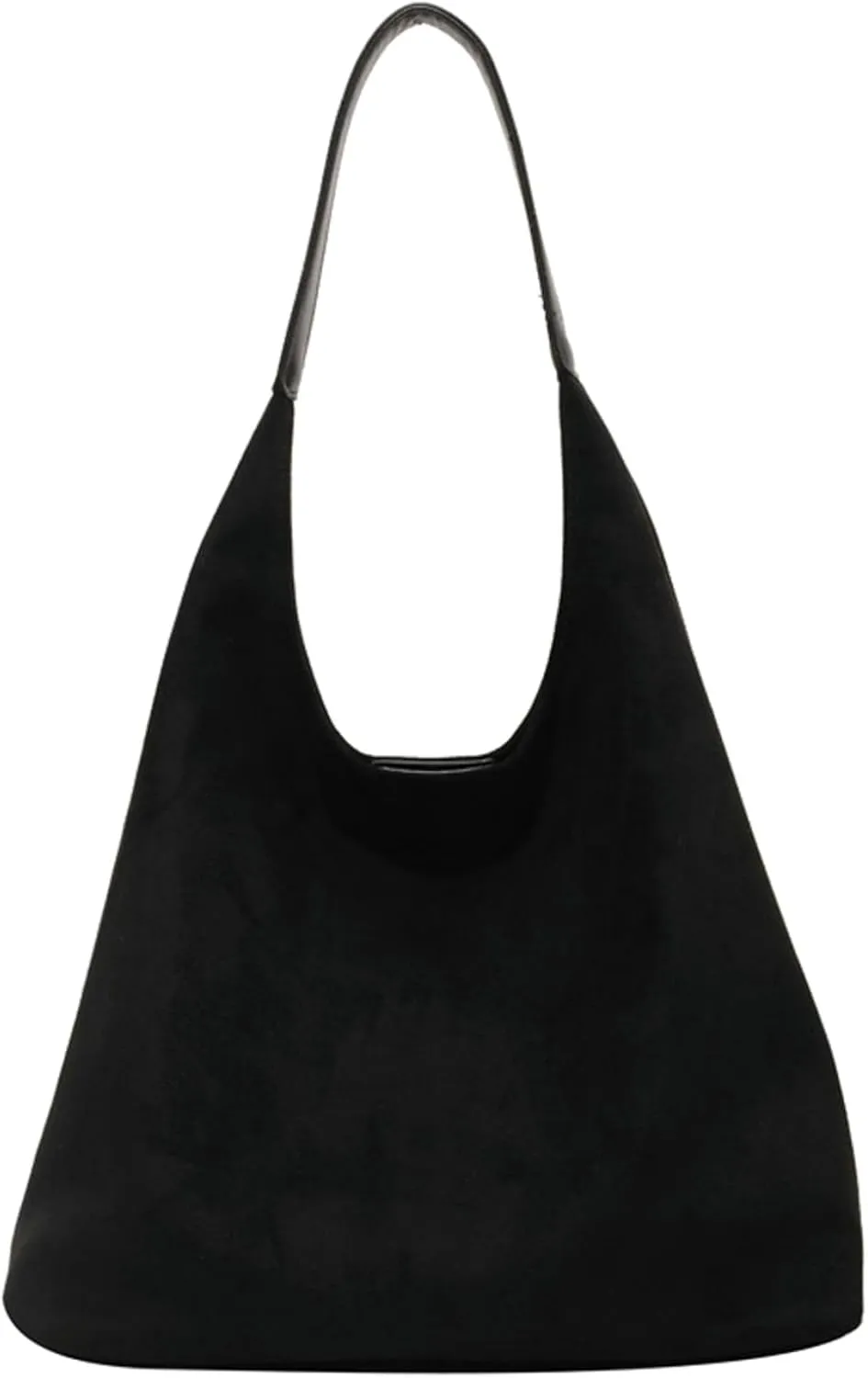 Vintage Suede Tote Bag for Women Autumn Winter 2024 Collection Retro Casual Commute Large Capacity Shoulder Bag