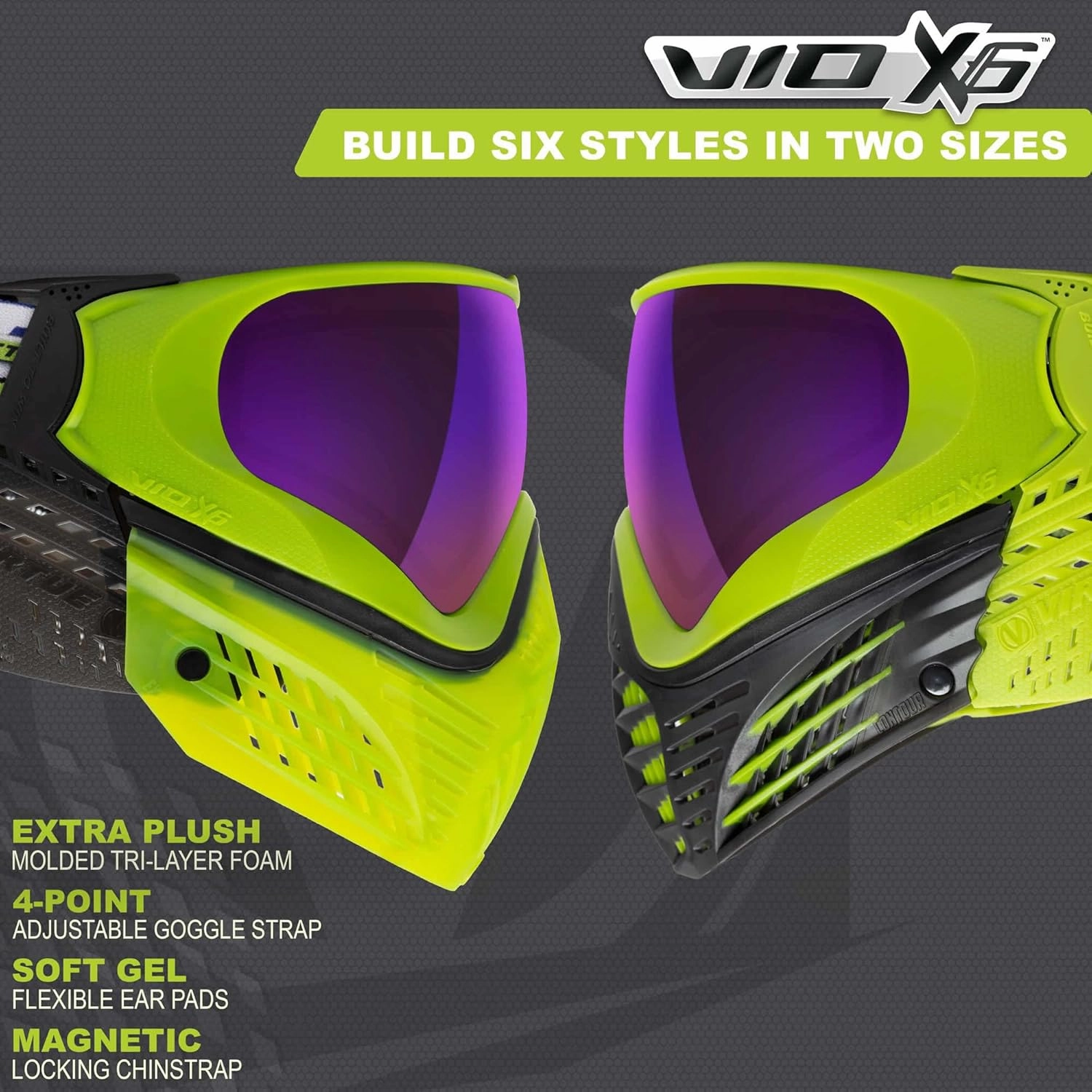 Virtue VIO X6 Thermal Paintball Goggles/Masks