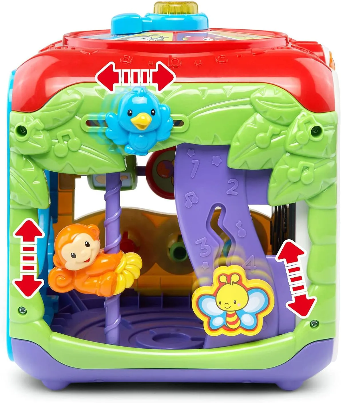 VTech Sort and Discover Activity Cube (Frustration Free Packaging), Red
