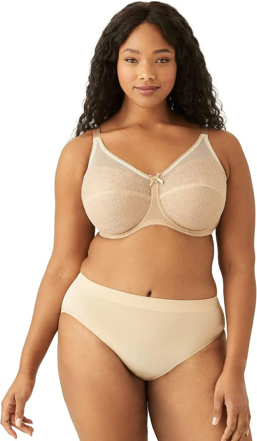 Wacoal womens Retro Chic Full Figure Seamed Unlined Underwire Bra