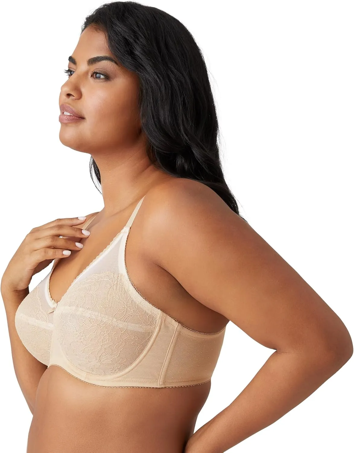 Wacoal womens Retro Chic Full Figure Seamed Unlined Underwire Bra