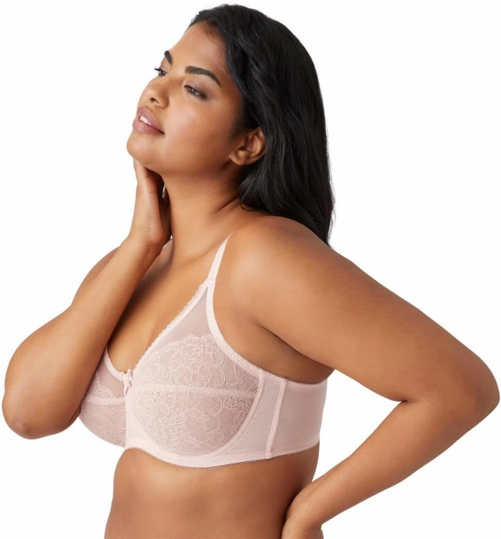 Wacoal womens Retro Chic Full Figure Seamed Unlined Underwire Bra