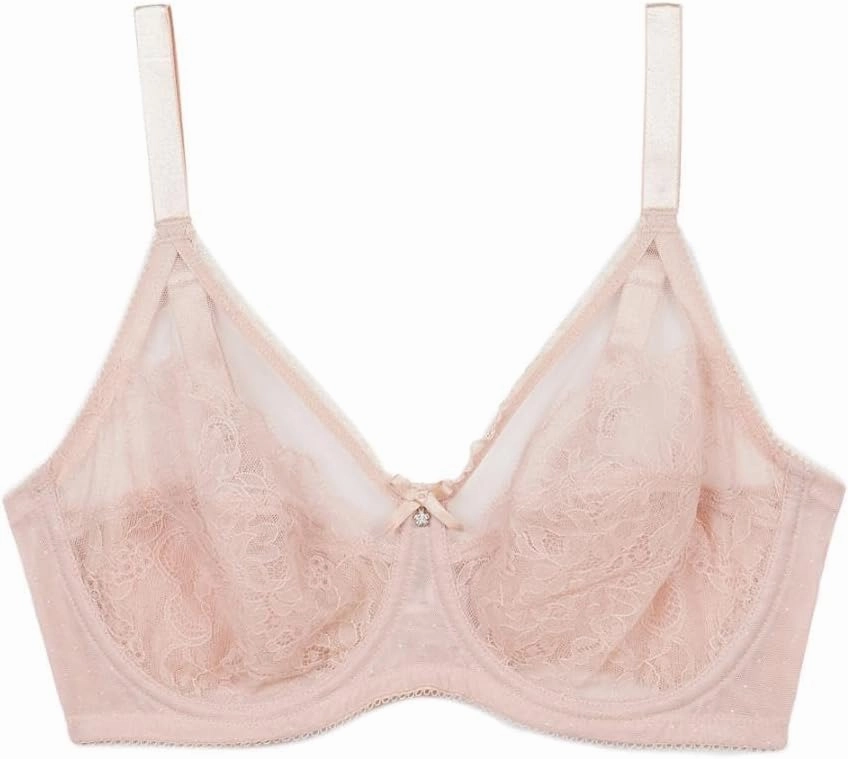 Wacoal womens Retro Chic Full Figure Seamed Unlined Underwire Bra