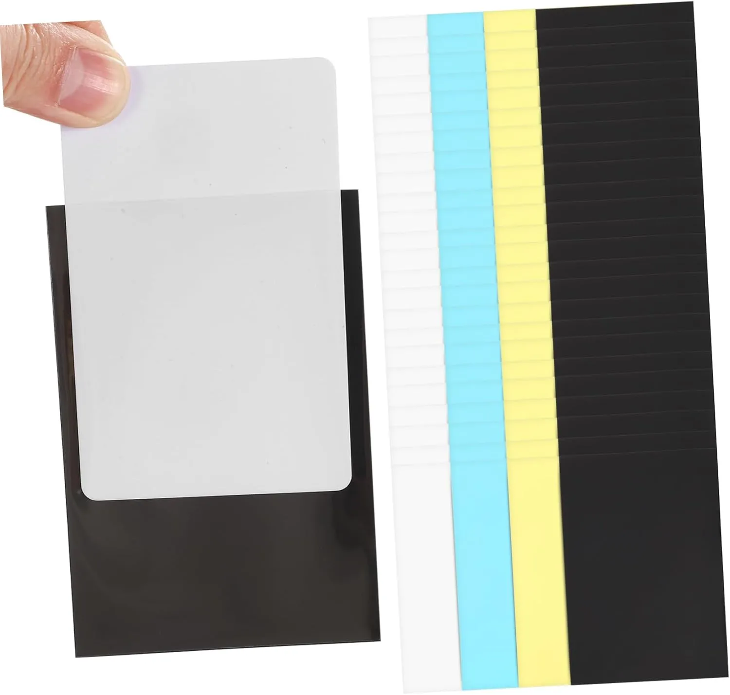 Wakauto 200pcs Card Sleeves Soft Matte Trading Card Protectors and Easy to Use