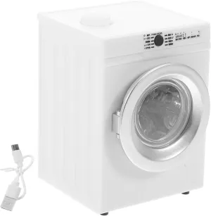 Washing Machine Model Dollhouse Miniature Washing Machine Decor Tiny Washing Machine Mini Wash Machine Miniature Doll Washing Machine Doll Appliance Washing Machine