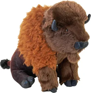 Wild Republic Artist Collection Eco Bison, Stuffed Animal, 15 Inches, Plush Toy, Eco-Friendly