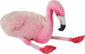 Wild Republic Artist Collection Eco Flamingo, Stuffed Animal, 15 Inches, Plush Toy, Eco-Friendly