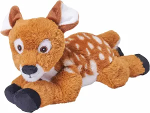 Wild Republic Ecokins, Fawn, Stuffed Animal, 12 inches, Gift for Kids, Plush Toy, Made from Spun Recycled Water Bottles, Eco Friendly, Child’s Room Decor