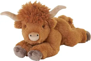 Wild Republic Ecokins Highland Cow, Stuffed Animal, 12 Inches, Plush Toy, Fill is Spun Recycled Water Bottles, Eco Friendly